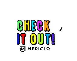 Check It Out Look At Me Sticker by Mediclo