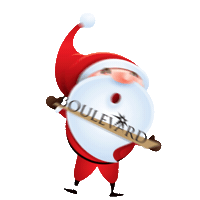 Christmas Blvd Sticker by The Boulevard