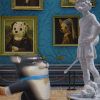 thedogefrens art travel doge artwork GIF