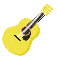 Guitar Megantje Sticker by Megan McNulty