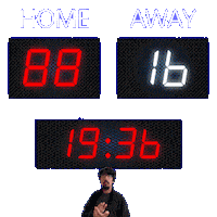16 Away Sticker