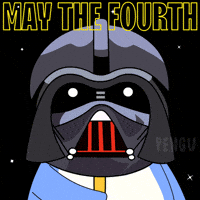 May The Fourth Be With You Star Wars Day GIF by Pudgy Penguins