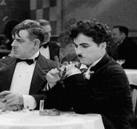 charlie chaplin smoking GIF by Maudit