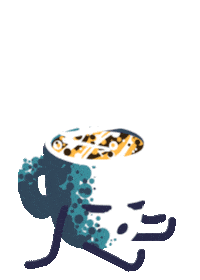 Good Morning Coffee Sticker by WATMag