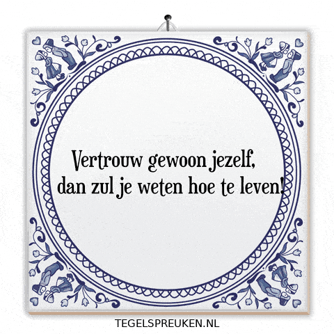 Humor Wijsheid GIF by Tegelspreuken.nl