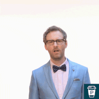 Proposify yes celebrate blue amazing GIF