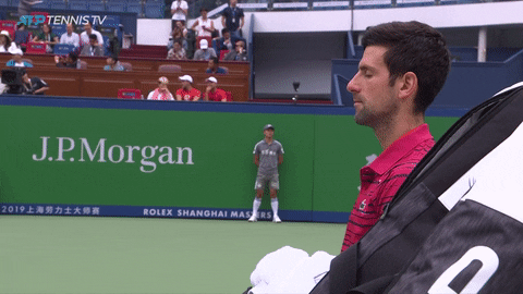 Relaxing Novak Djokovic GIF by Tennis TV