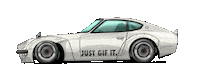 Car Drifting Sticker by kneapolitan
