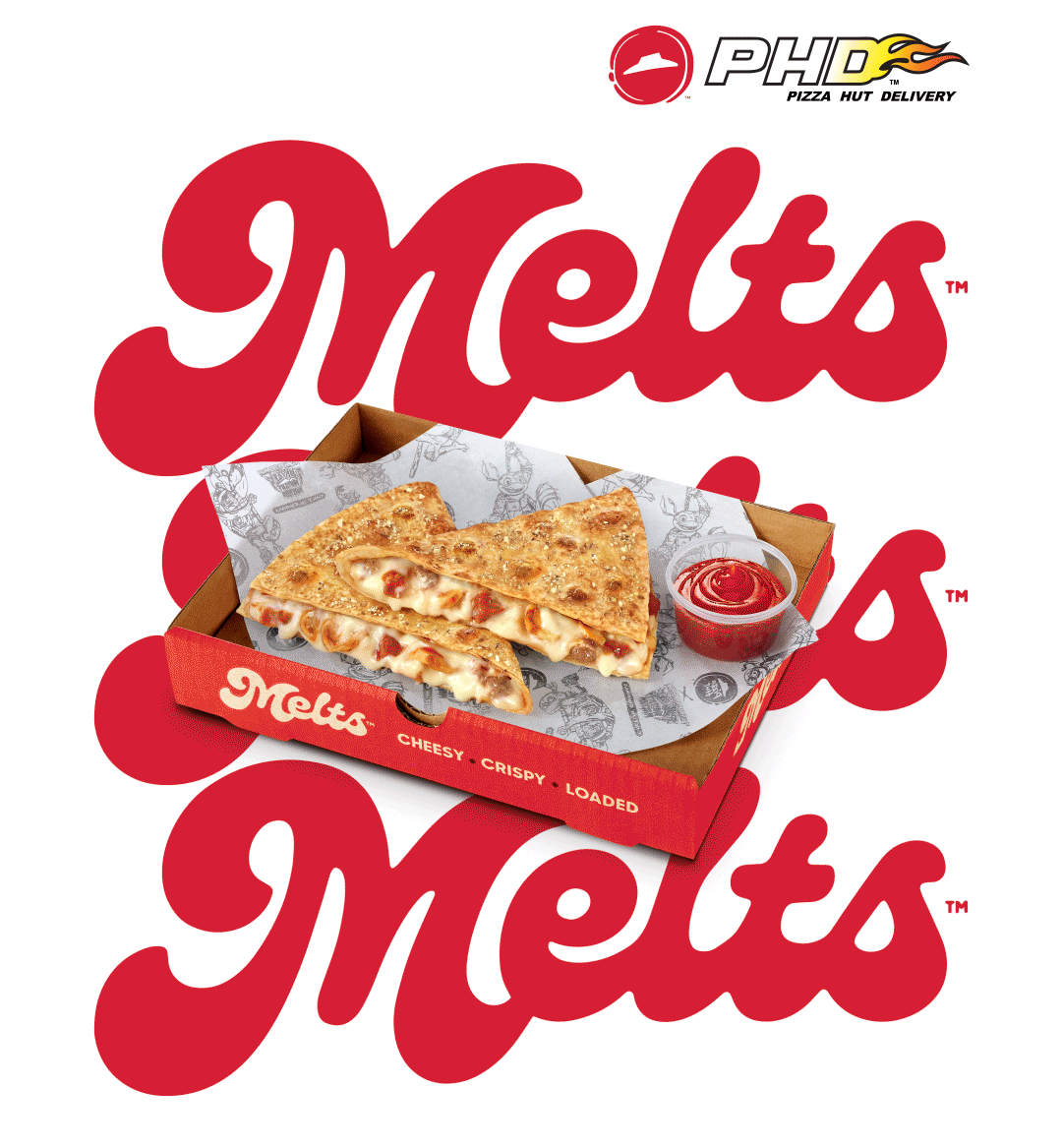 Melts Sticker by PizzaHutID