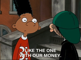 hey arnold nicksplat GIF
