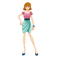 styleshake fashion cartoon style shake Sticker