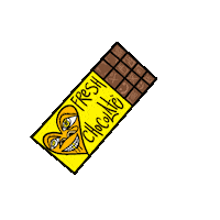 Chocolate Bar Sticker