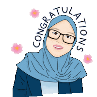 Congrats Celebrating Sticker