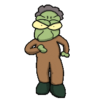 Angry Revenge Sticker