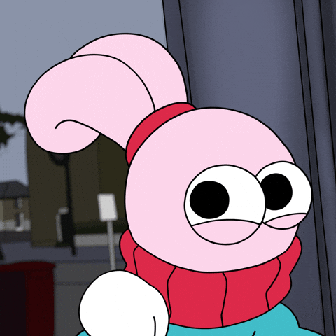 Globkins giphyupload thinking smart clever GIF