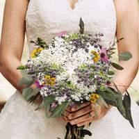 Wedding Dress Flower GIF by Ricola USA