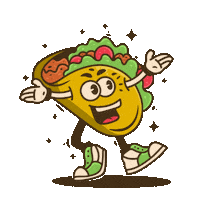 Taco Tuesday Sticker by Los Dos Molinos