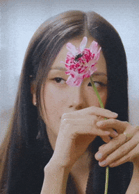 Self Portrait Flower GIF