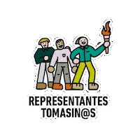 Santo Tomas Sticker by CatPaw.cl