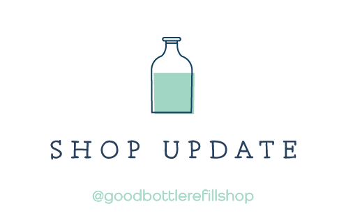 Aqua Shop Update Sticker by Good Bottle® Refill Shop
