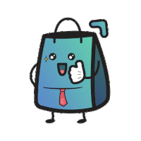 Awesome Tusi Sticker by Ecomity Asia