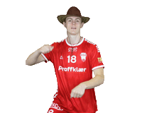 Handball Happy Dance Sticker by Haslum Håndball