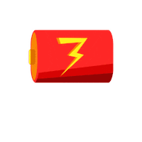 Recharge Batteries Sticker