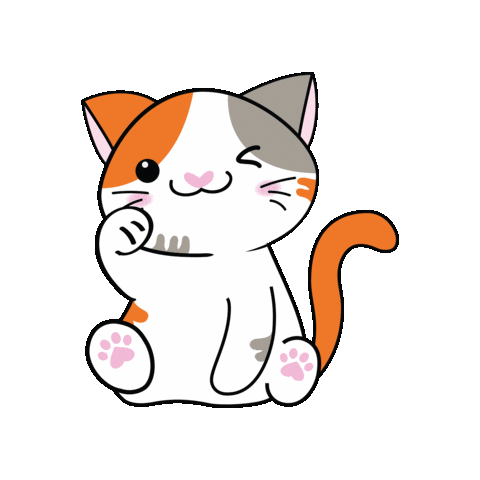petiquepets giphygifmaker cat pet meow Sticker
