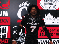 Football GIF by Cincinnati Bearcats