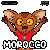 Excited World Cup Sticker by VeeFriends