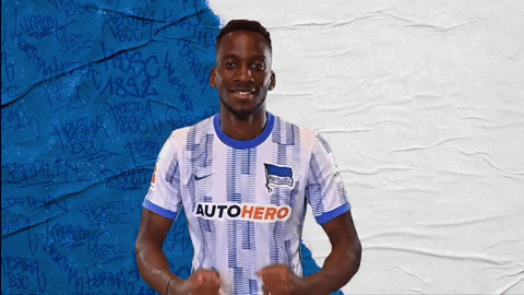 Bundesliga Lukebakio GIF by Hertha BSC