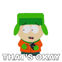 Kyle Broflovski Ok Sticker by South Park
