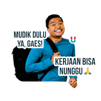 Mudik Sticker by kumparan