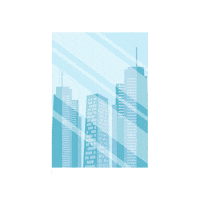 architecture mirror glass construction building Sticker