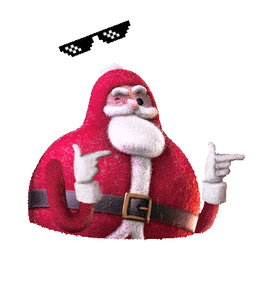 Santa Claus Christmas Sticker by Plan B Latam