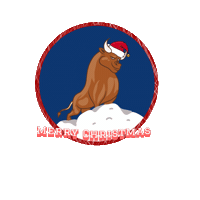 Merry Christmas Sticker by Kakagear