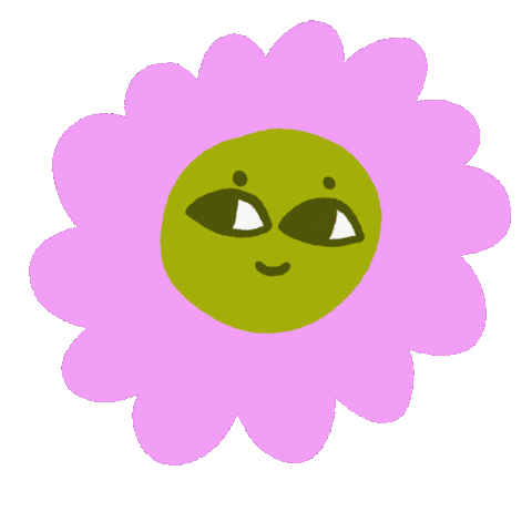 Happy Flower Sticker