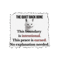 Inner Peace Boundaries Sticker