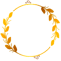 Gold Circle Sticker