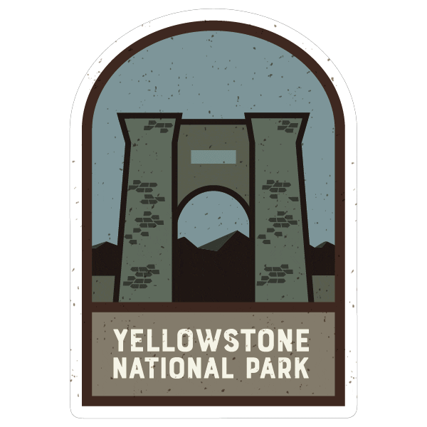 National Parks Yellowstone Sticker by Visit Montana