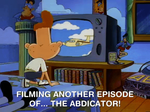 hey arnold nicksplat GIF