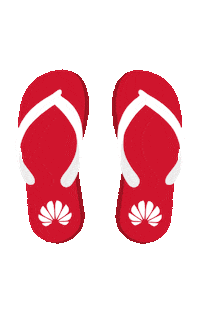 flip flop summer Sticker by Huawei Mobile Deutschland