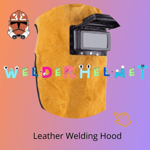 AngleRicker giphygifmaker giphyattribution welding helmet leather mask GIF