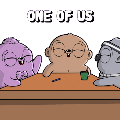 Happy We Are One Sticker by Fugz Official