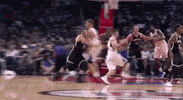 Slam Dunk Basketball GIF by NBA
