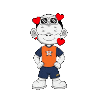 Houston Astros Sticker by Zhot