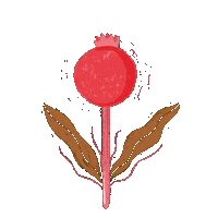 mono__mono illustration nature fall autumn Sticker