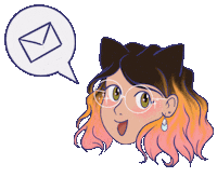 Cat Girl Sticker
