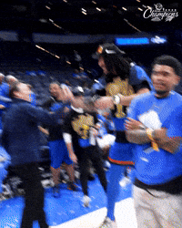 Nba Finals Hug GIF by OKC Thunder