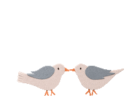 Family Kissing Sticker by Rotbaeckchensaft